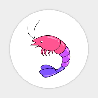 Pride Shrimp Bisexual Magnet